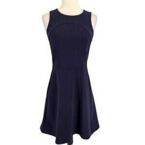 Madewell Adore Me Sleeveless Dress Navy Blue Size 0